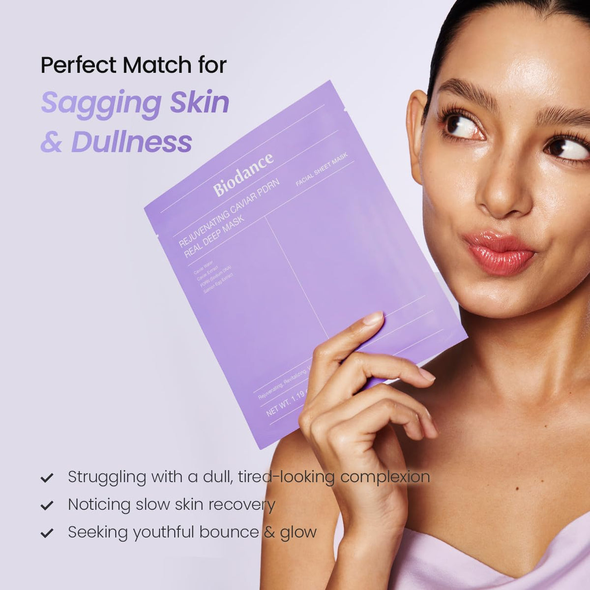Biodance Rejuvenating Caviar PDRN Real Deep Mask 4ea