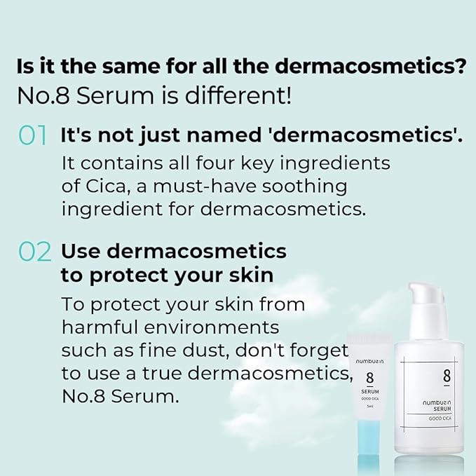 Numbuzin No.8 Fine Cica Serum 50ml