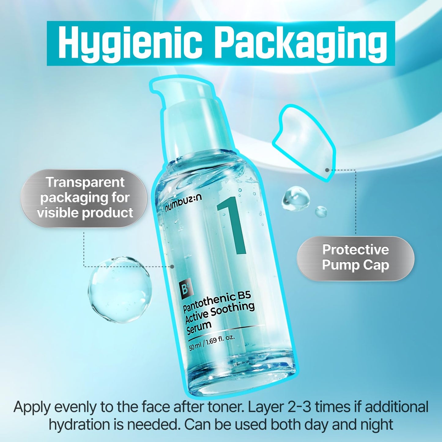 Numbuzin 1 Pantothenic B5 Active Soothing Serum