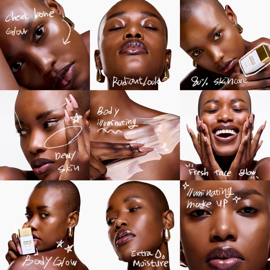 Miguhara Spotlight Drop champagne gold