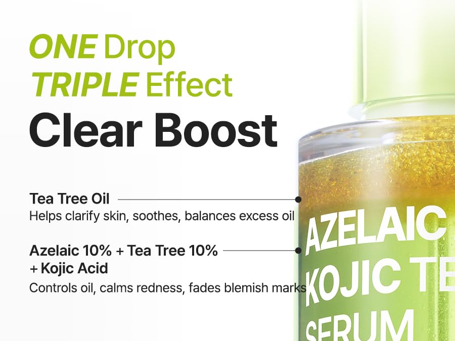 Purito Seoul Azelaic Acid 10 Kojic Acid Tea tree Serum
