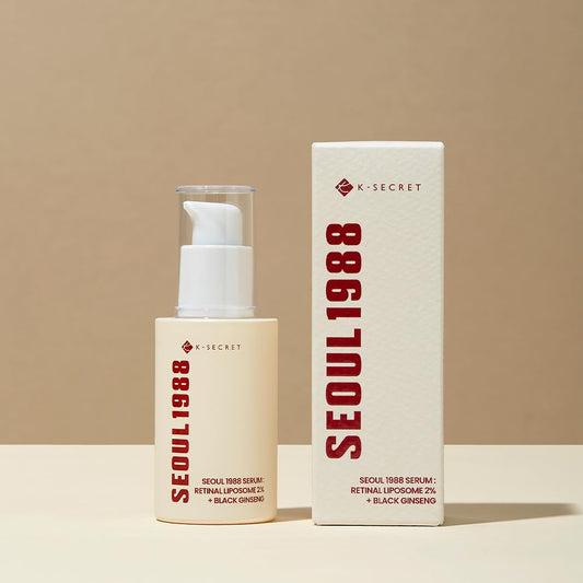 Ksecret Seoul 1988 Serum : Retinal Liposome 2% + Black Ginseng [30ml]
