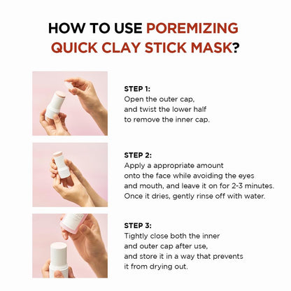 Skin1004 Madagascar centella poremizing quick clay stick mask