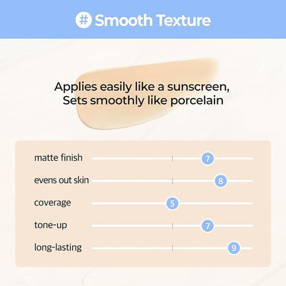 Numbuzin No.3 Porcelain Base-Skip Tone up Beige 50ml