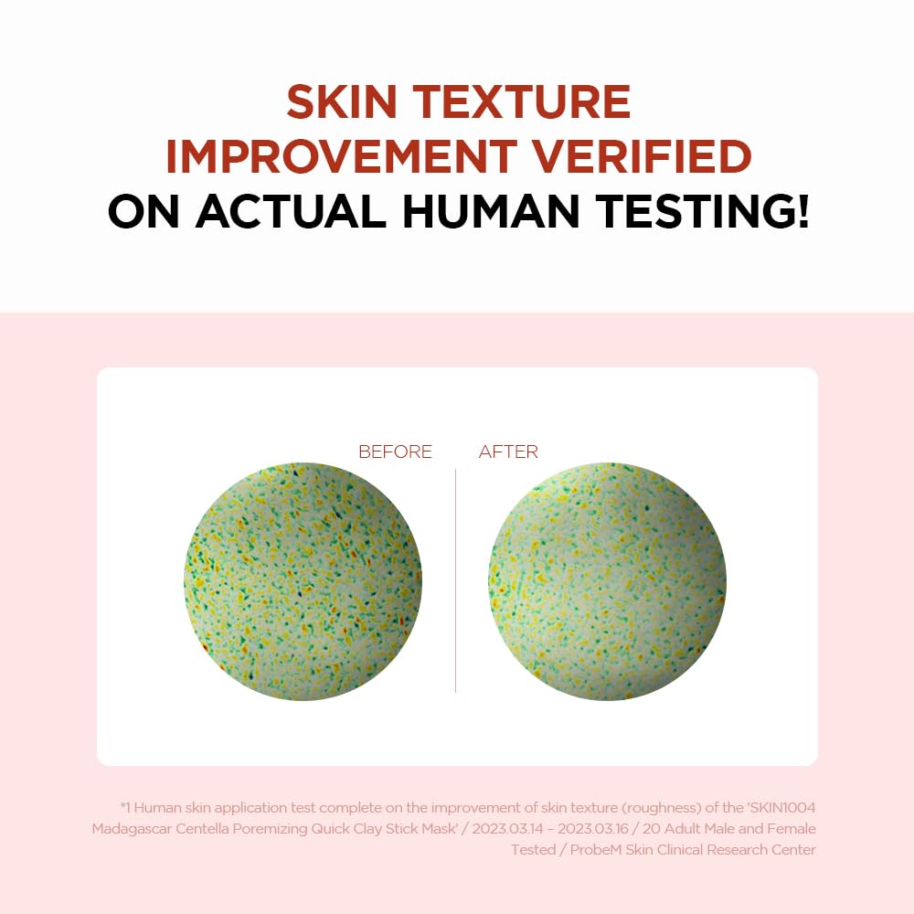 Skin1004 Madagascar centella poremizing quick clay stick mask