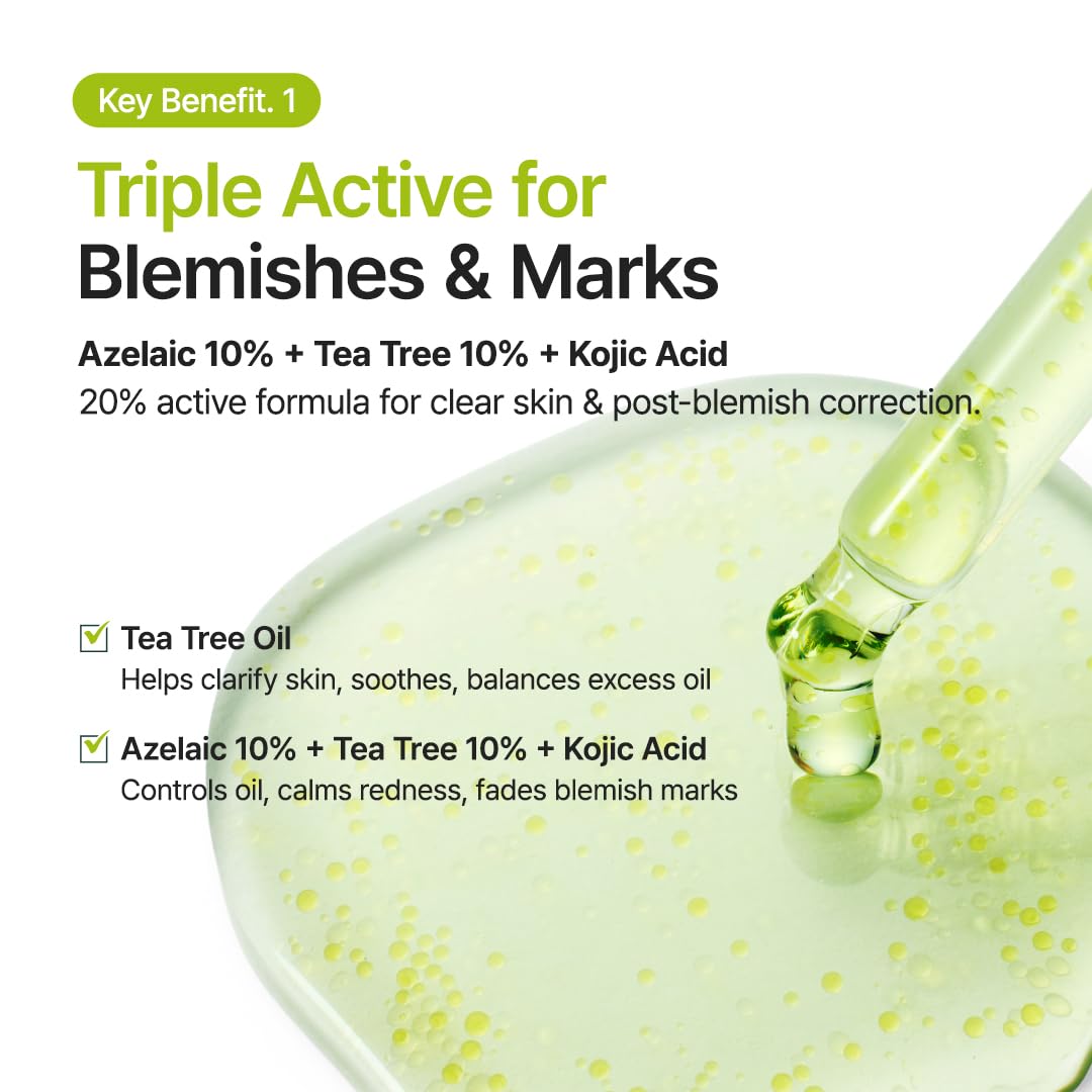 Purito Seoul Azelaic Acid 10 Kojic Acid Tea tree Serum