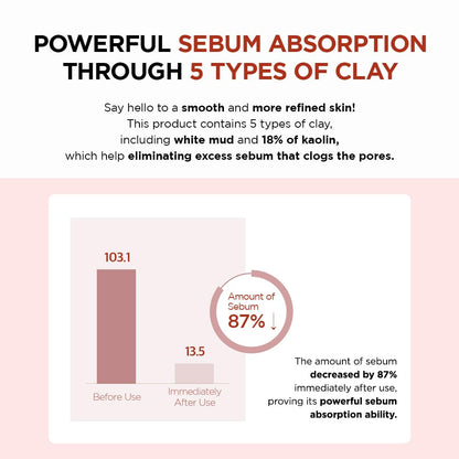 Skin1004 Madagascar centella poremizing quick clay stick mask