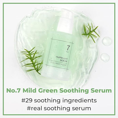 Numbuzin No.7 Mild Green Soothing Serum 50ml 29