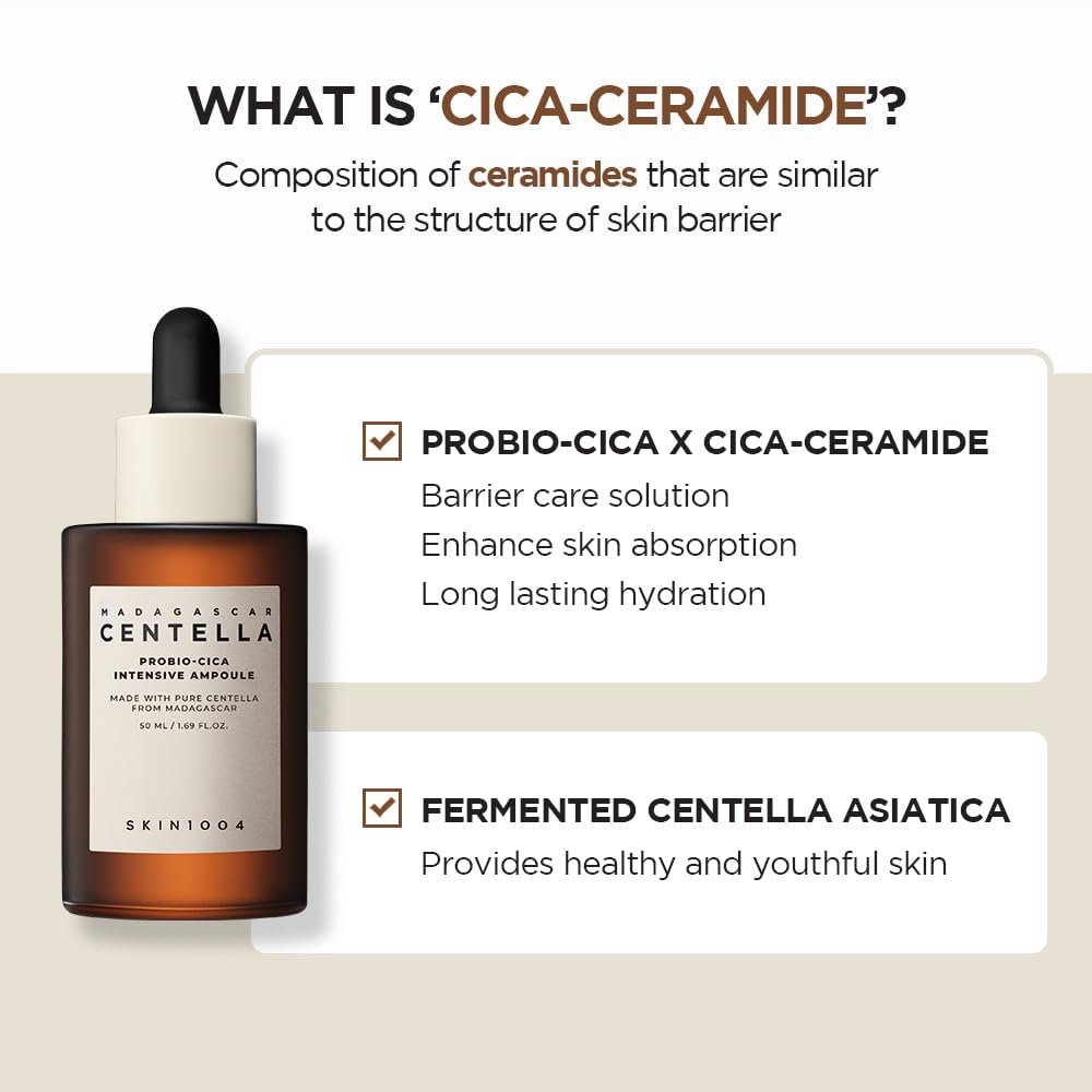 Skin1004 Madagascar centella pobio-cica intensive ampoule