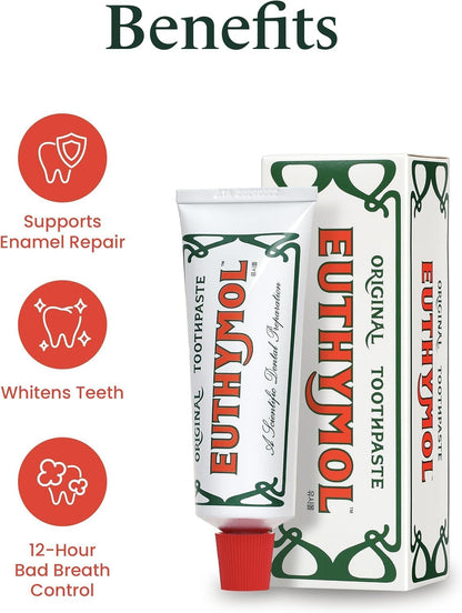 Euthymol Peach Floral Mint Toothpaste