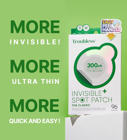 Troubless Invisible Pimple Spot Patch The Classic