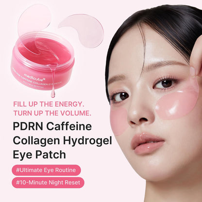 Medicube PDRN Pink Caffeine Collagen Eye Patch 60pc