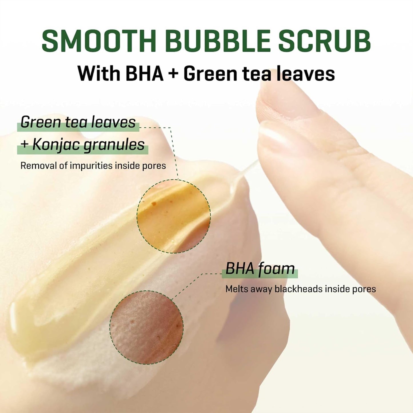 Somebymi Bye bye blackhead 30 days miracle green tea tox bubble cleanser 120g