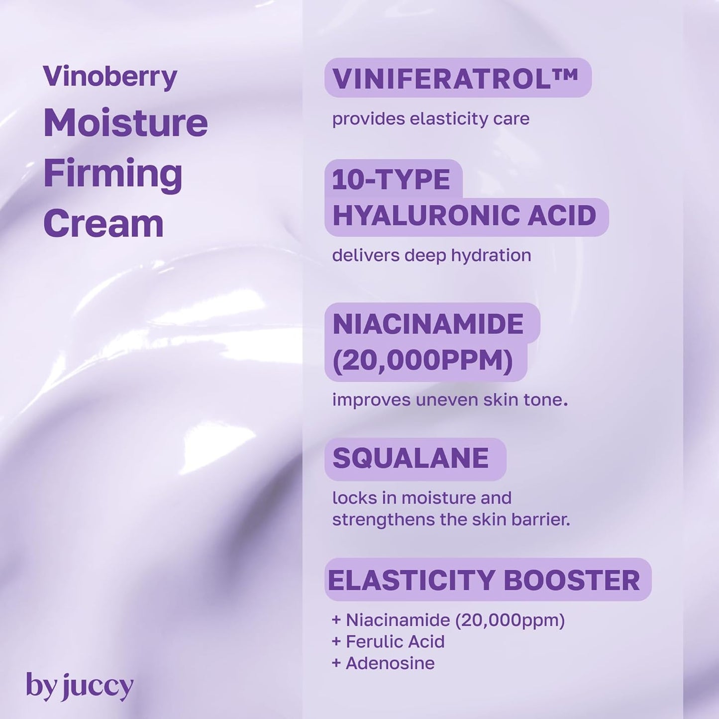 By Juccy Vinoberry Moisture firming cream