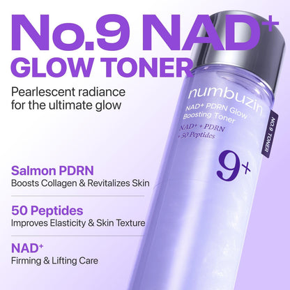 Numbuzin No.9 NAD PDRN Glow Boosting Toner