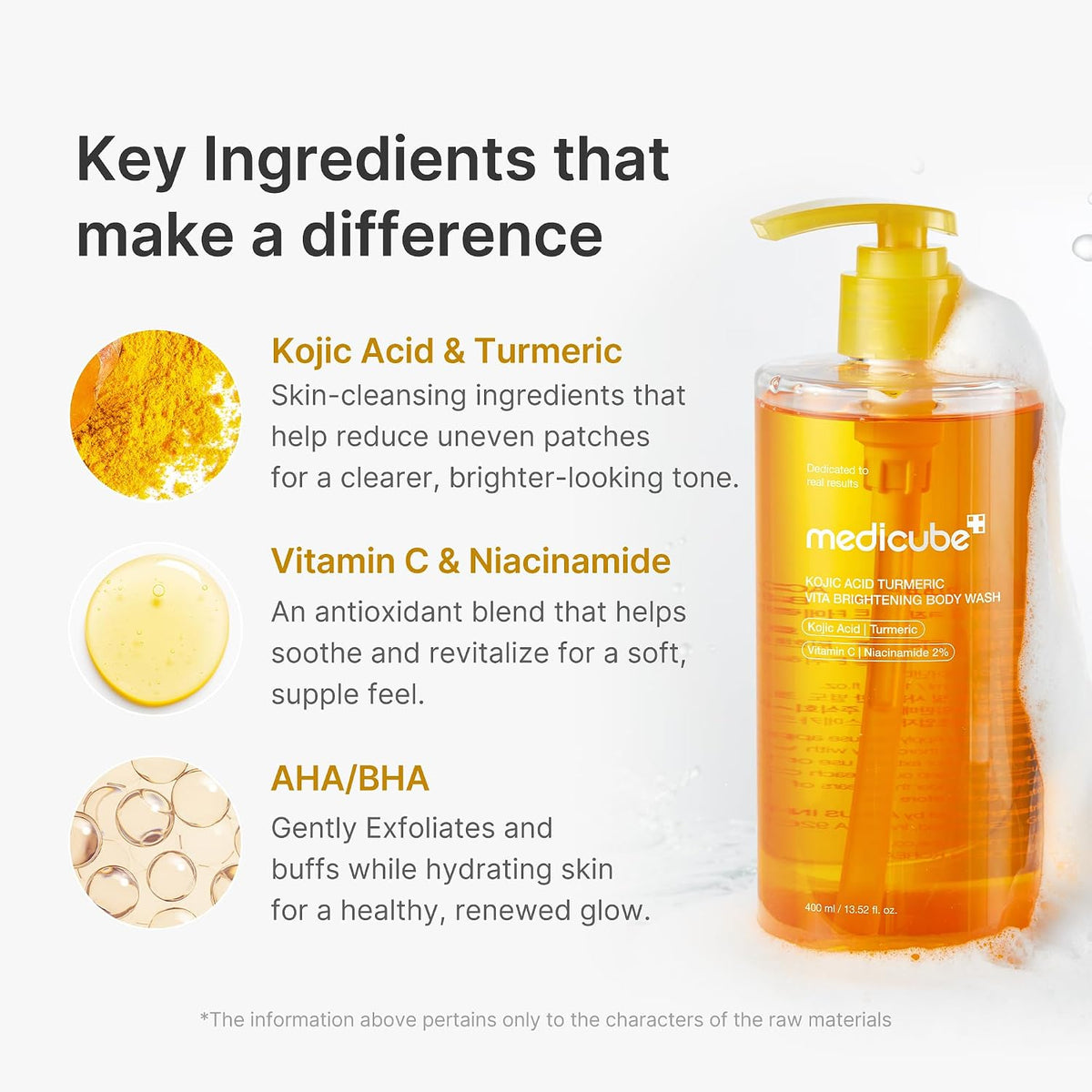 Medicube Kojic Turmeric Vita Body Wash 400ml