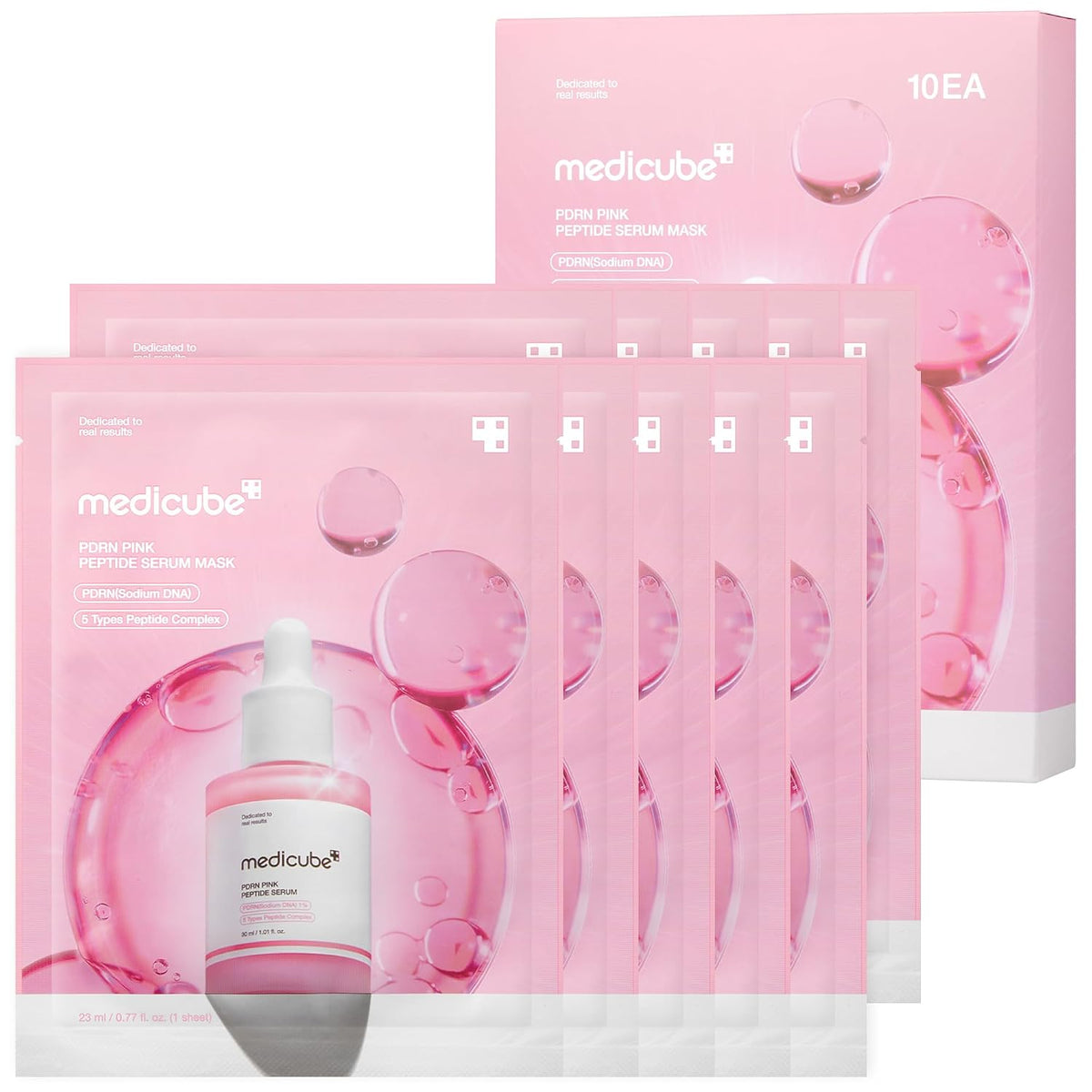 Medicube PDRN Pink Peptide Serum Mask