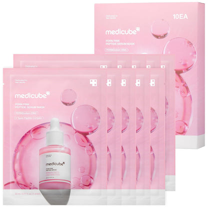 Medicube PDRN Pink Peptide Serum Mask