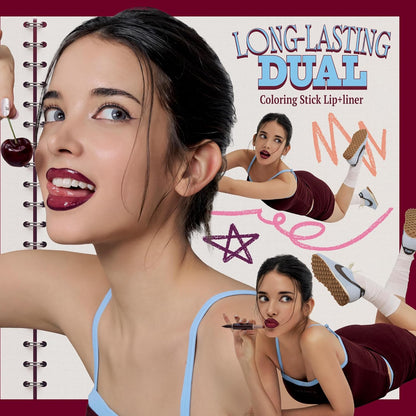 Fwee Long Lasting Dual coloring stick lip liner 02