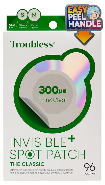 Troubless Invisible Pimple Spot Patch The Classic