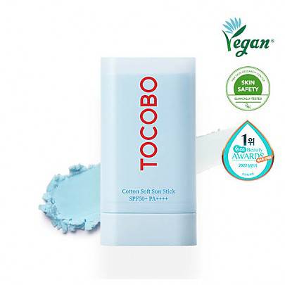 TOCOBO Cotton Soft Sun Stick SPF50+ PA++