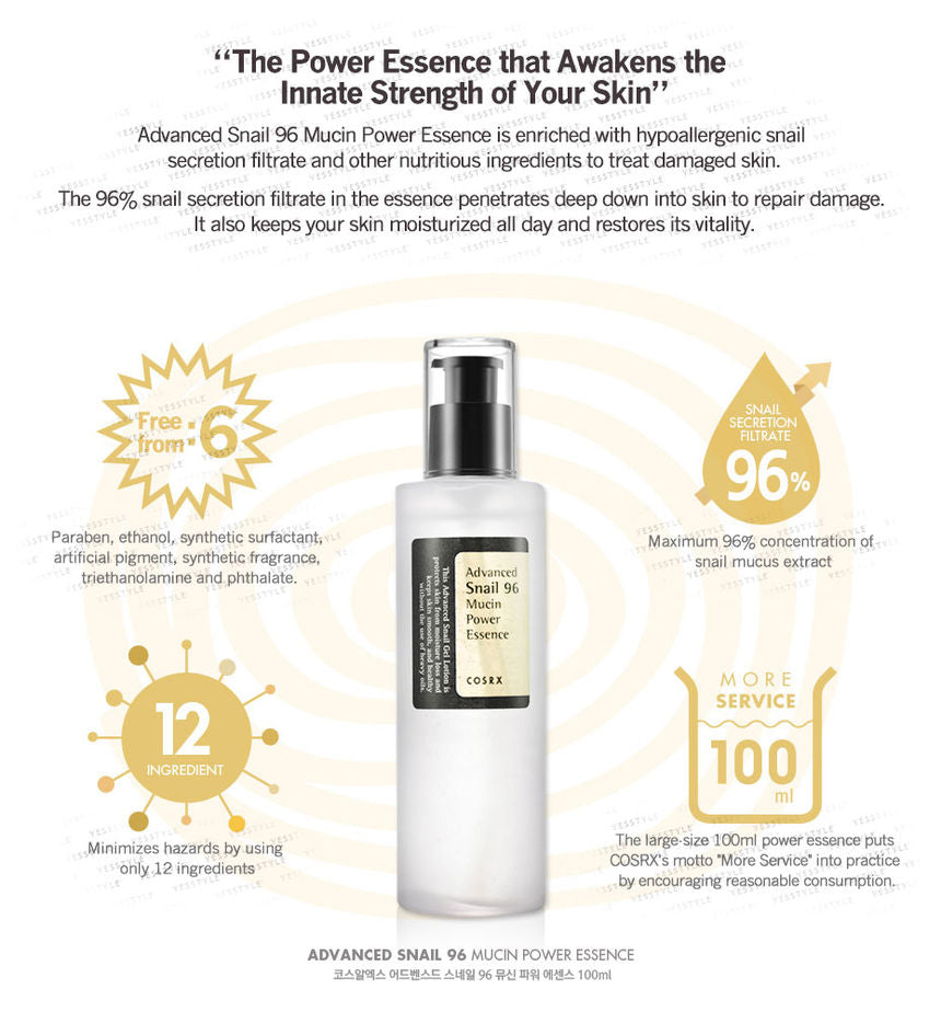 COSRX Advanced snail 96 Mucin Power Essence