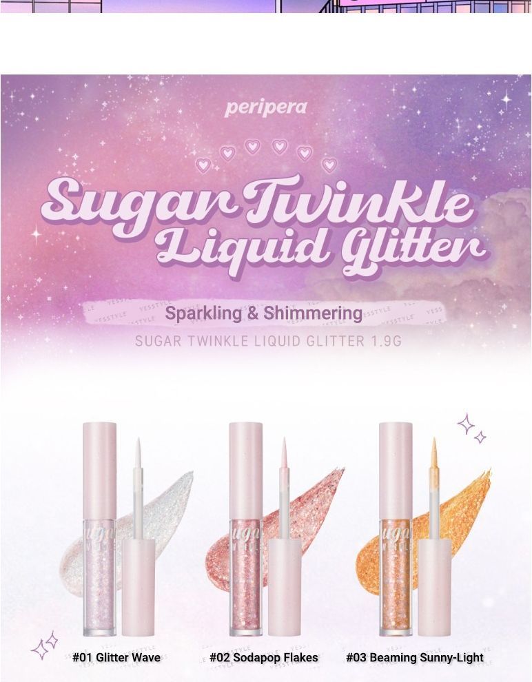Peripera Sugar Twinkle Liquid glitter