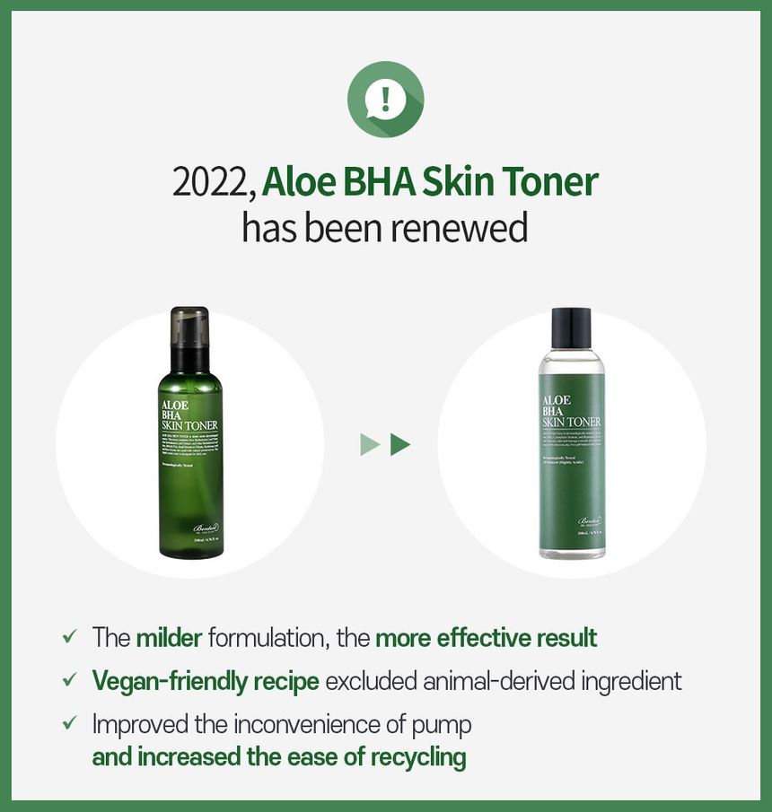 Benton Aloe Bha Skin Toner 200ml