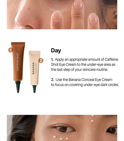 Shaishaishai Caffeine Shot Collagen eye cream