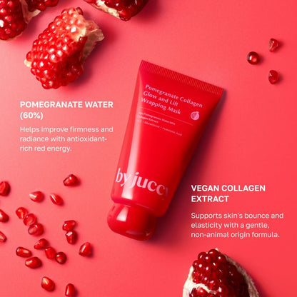 By Juccy Pomegranate Collagen Glow and Lift Wrapping Mask