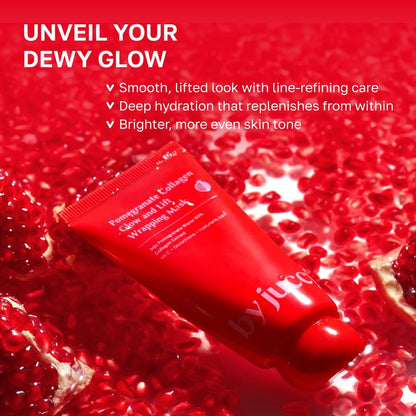 By Juccy Pomegranate Collagen Glow and Lift Wrapping Mask