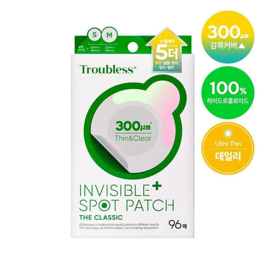Troubless Invisible Pimple Spot Patch The Classic