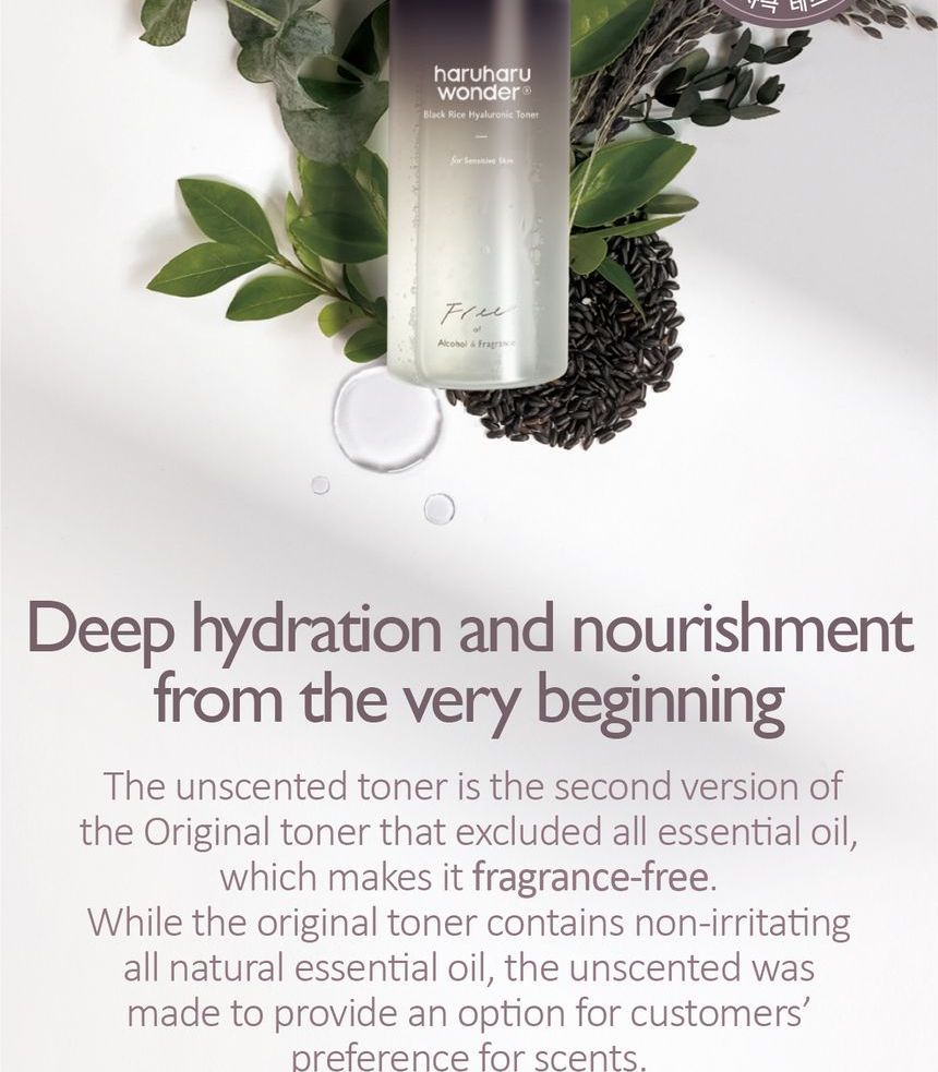 Haruharu Wonder WONDER Black Rice Hyaluronic Toner 150ml