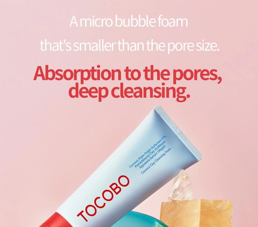 TOCOBO Coconut Clay Cleansing foam