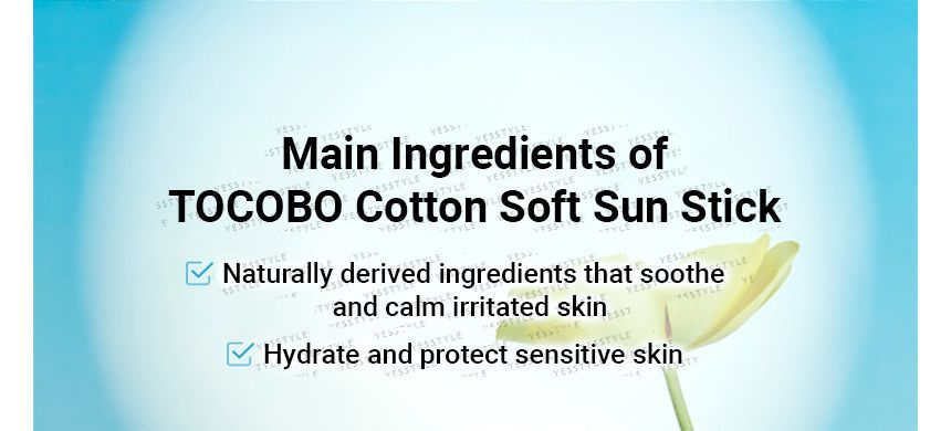 TOCOBO Cotton Soft Sun Stick SPF50+ PA++