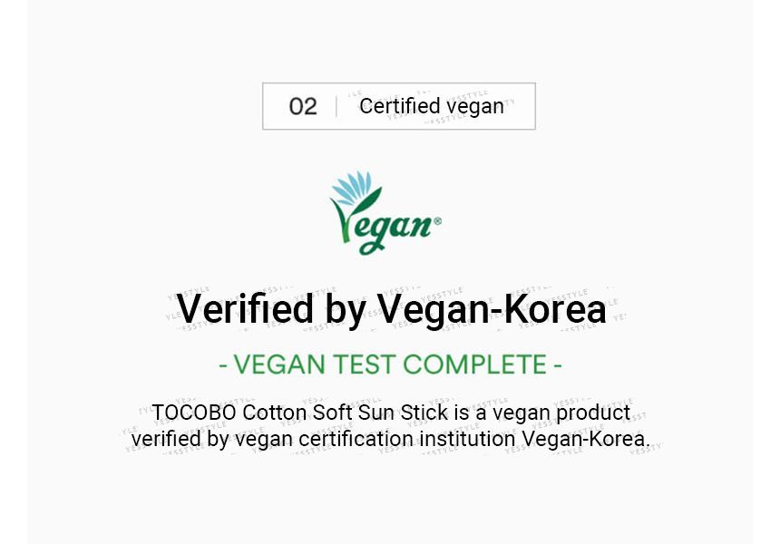 TOCOBO Cotton Soft Sun Stick SPF50+ PA++
